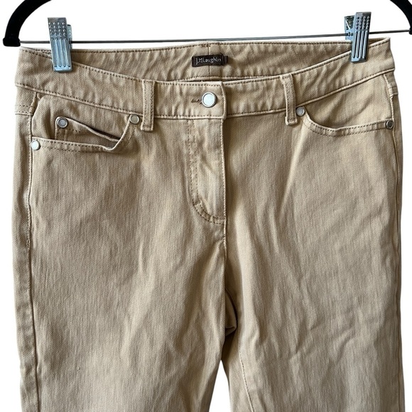 J MCLAUGHLIN LEXI JEANS ANKLE CROPPED SKINNY STRETCH CASUAL PREPPY NORMCORE 6 - Picture 2 of 10